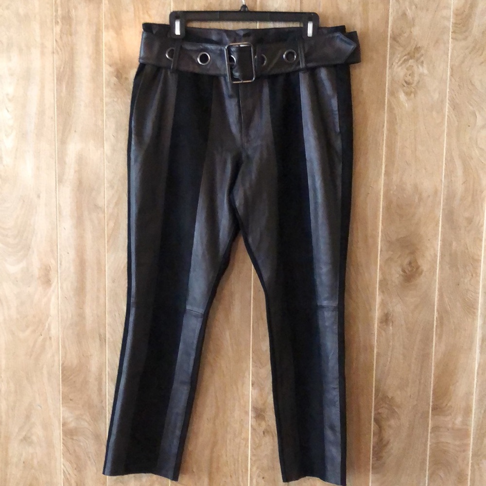 FRAME 100% Lamb Leather Pants